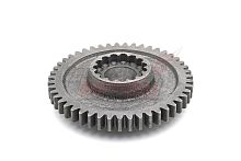 Шестерня главная рулевого вала КПП МБ-8Д, МБ-10Д (47 зубов, под гладкий вал)