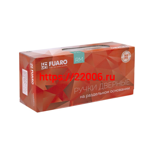 Ручка Fuaro (Фуаро) раздельная LM/Z R.TL54.VIOLA SN/CP-3 матовый никель/хром фото 2