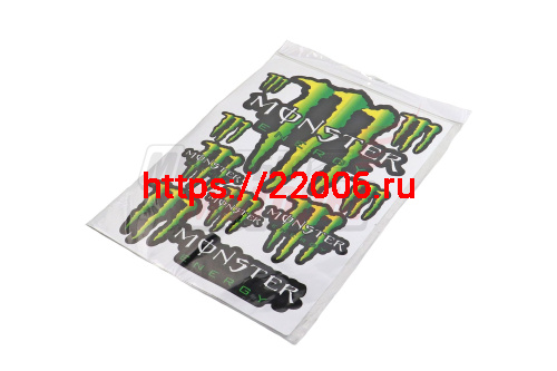 Наклейки: MONSTER ENERGY (30x45)