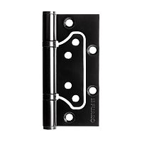 Петля Fuaro (Фуаро) из нержавейки универсальная без врезки IN4500W INOX 304 BL (500-2BB 100x2,5) черный