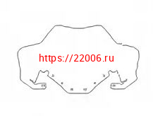 Стекло BRP Ski-doo Tundra LT550/600 vin:517304964, 860200000, 860200438 (3мм) Стекло BRP Ski-doo Tundra LT550/600 vin:517304964, 860200000, 860200438 (3мм)