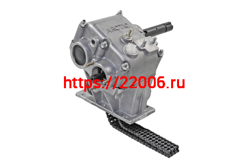 Коробка Буран реверса старого образца (короткий вал червячный) (110603190) (3-х рядная цепь) фото 2 Коробка Буран реверса старого образца (короткий вал червячный) (110603190) (3-х рядная цепь) фото 2