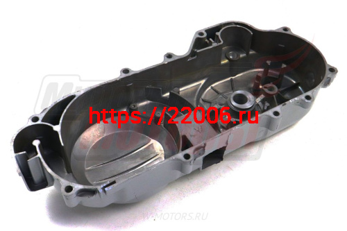 Крышка картера левая (вариатора) (139QMB) голая R10" серебристая фото 2