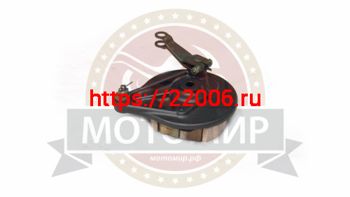 Барабан тормозной задний TRICKLER XY110-17A в сборе с колодками Барабан тормозной задний TRICKLER XY110-17A в сборе с колодками