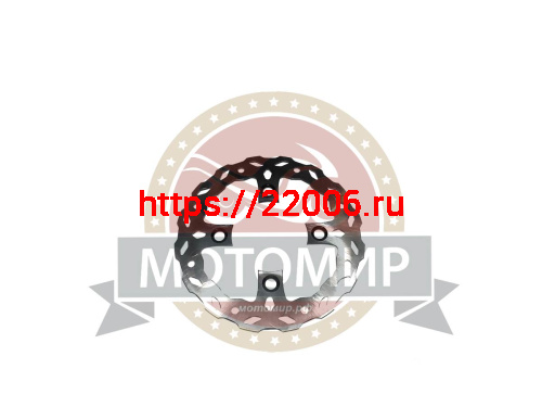 Диск тормозной передний (220х76х4) (отв: 4х69) BSE PH10-125