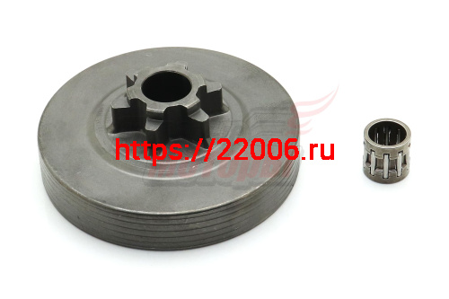 Барабан сцепления-звездочка "Цыганка" 38 цельная (с подш) 3/8-6 d71мм (Forza,Forvard,BGT,Carver,SD-Master) Барабан сцепления-звездочка "Цыганка" 38 цельная (с подш) 3/8-6 d71мм (Forza,Forvard,BGT,Carver,SD-Master)