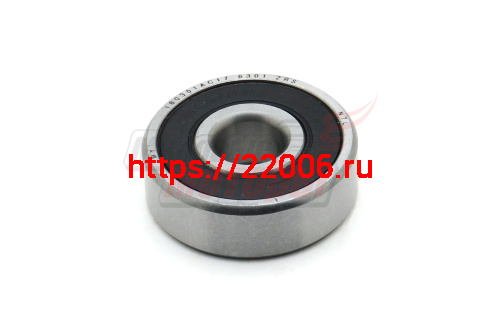Подшипник 180301 (арт.6301-2RS) заднего редуктора скутер 150сс закрытый "MM" Подшипник 180301 (арт.6301-2RS) заднего редуктора скутер 150сс закрытый "MM"
