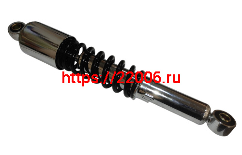 Амортизатор задний (L-340mm, D1-12mm, H1-20mm, D2-10mm, H2-20mm) Альфа улучш. масл. ХРОМ (ТЮНИНГ)ПР фото 3 Амортизатор задний (L-340mm, D1-12mm, H1-20mm, D2-10mm, H2-20mm) Альфа улучш. масл. ХРОМ (ТЮНИНГ)ПР фото 3