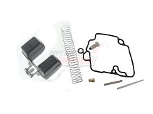 Ремкомплект карбюратора 4х такт. GY6-50-80 (139 QMB) (7 позиций: прокладка поплавкой камеры,поплавок, ось поплавка, игла запорная,игла заслонки,пружин