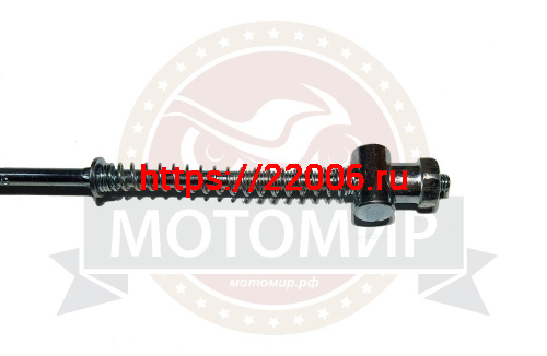 Тяга заднего тормоза COLT в сборе с пружиной и гайкой (500мм) (55080106) фото 2