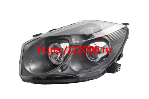 Фара передняя левая X7 черная new >2014 (101702400359)