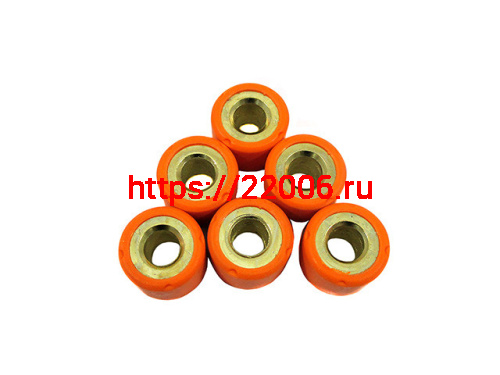 Ролики вариатора (комплект 6 штук) 16*12 9 грамм Suzuki AD 50 Ролики вариатора (комплект 6 штук) 16*12 9 грамм Suzuki AD 50