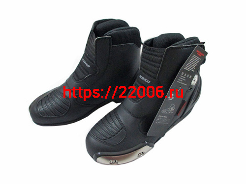 Ботинки мотоциклетные MBT003 43 размер черные Scoyco