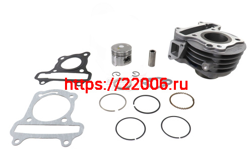 Поршневая в сборе Скутер 4х такт.(цил,порш,кольца,палец) 50см3 (39 мм) ММ