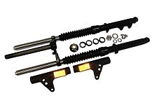 Вилка телескопическая передняя  COLT в сборе (ДИСКОВЫЙ тормоз)