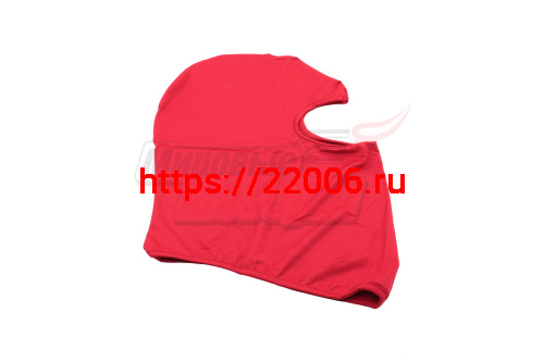 Подшлемник (балаклава) лайкровый красный (1 широкий вырез) 2017090006-001A02WB Подшлемник (балаклава) лайкровый красный (1 широкий вырез) 2017090006-001A02WB