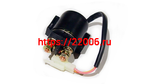 Реле стартера, 2х контакт., трицикл АЯКС-030/035 (S-P59E030) Реле стартера, 2х контакт., трицикл АЯКС-030/035 (S-P59E030)