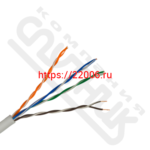 Кабель DIVISAT (С) UTP 4PR 24AWG Cu CAT 5e, PVC (0.51) 305м Кабель DIVISAT (С) UTP 4PR 24AWG Cu CAT 5e, PVC (0.51) 305м