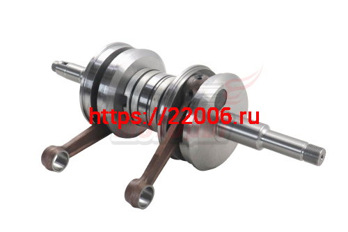 Коленвал Буран "ММ" (выдерж. заводск. хар-ки) (сталь 40Н, усил.посадки), шайбы из пружин.стали Коленвал Буран "ММ" (выдерж. заводск. хар-ки) (сталь 40Н, усил.посадки), шайбы из пружин.стали