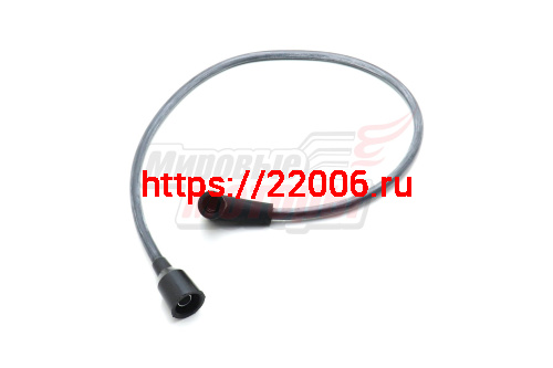 Колпачок в/в с проводом СИЛИКОН L = 60см.(Тайга) Россия