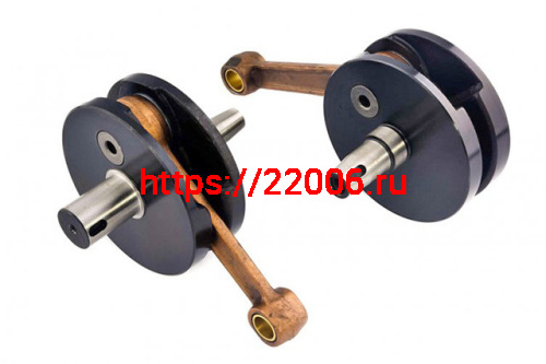 Коленвал Юпитер втулочный (левый толстый + правый тонкий вал) Коленвал Юпитер втулочный (левый толстый + правый тонкий вал)