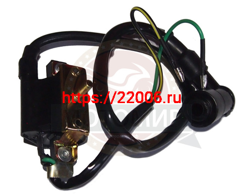 Катушка зажигания Альфа, Сигма, "Zodiak", Cobra CrossFire с кроншт. (Yamaha Jog, ZY125), Fighter 250 Катушка зажигания Альфа, Сигма, "Zodiak", Cobra CrossFire с кроншт. (Yamaha Jog, ZY125), Fighter 250