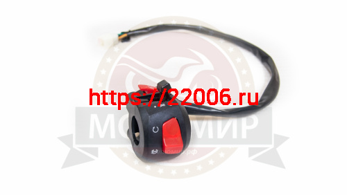 Переключатель Racer RC250CK-N Fighter правый, в сборе (R83E080)