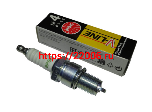 Свеча NGK BP6E (V-LINE4) (5637) аналог А-17ДВ1 (уп. 4 шт.) (Буран) Свеча NGK BP6E (V-LINE4) (5637) аналог А-17ДВ1 (уп. 4 шт.) (Буран)