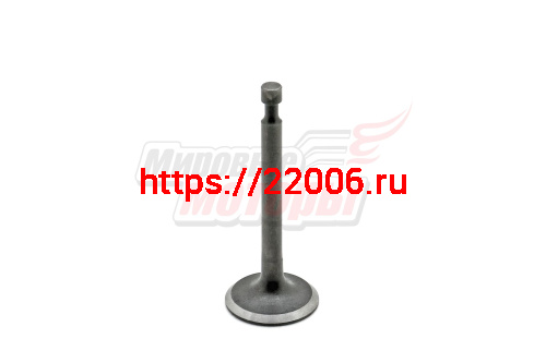 Клапан впускной 168F/168F-2/170F/1P70FV-B МБ-2М 6-7 (14411) Клапан впускной 168F/168F-2/170F/1P70FV-B МБ-2М 6-7 (14411)