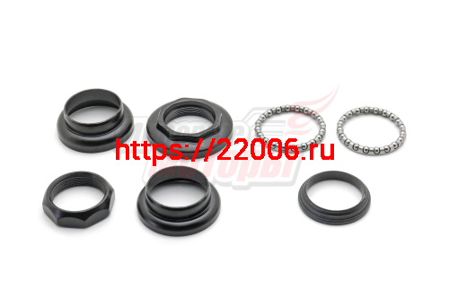 Детали рулевой колонки для ТРЮКОВЫХ САМОКАТОВ эконом вариант (компл) Детали рулевой колонки для ТРЮКОВЫХ САМОКАТОВ эконом вариант (компл)