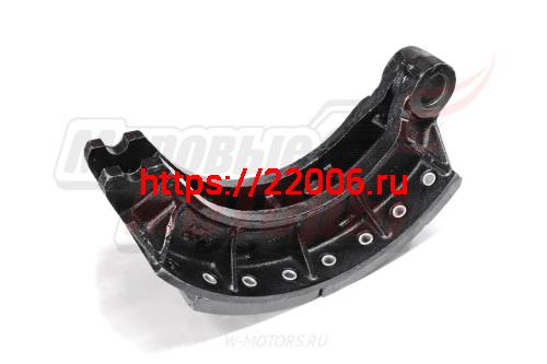 Колодка тормозная передняя 14 отверстий HOWO (199000440031) фото 2 Колодка тормозная передняя 14 отверстий HOWO (199000440031) фото 2