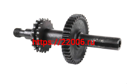 Вал Буран з\х в сборе нового образца (110602236) без подшипников Вал Буран з\х в сборе нового образца (110602236) без подшипников