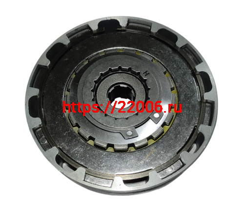 Барабан сцепления 1Р39  Альфа "Zodia",  ATV 50 "Термит" центробежное в сборе ZLA70-4,