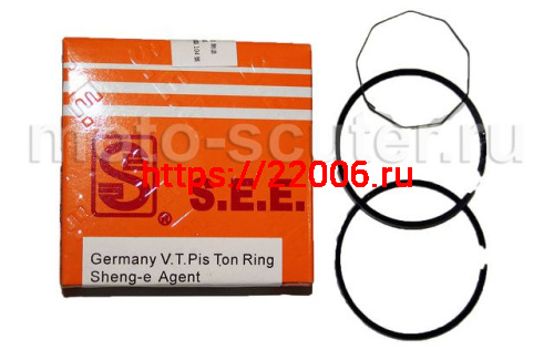 Кольца поршневые SEE 157QMJ 150cc d-57.4 std стандартные