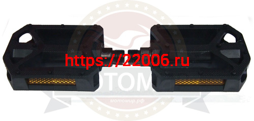 Педали Вело пластик 107х103мм, черный (FP-850) фото 2 Педали Вело пластик 107х103мм, черный (FP-850) фото 2