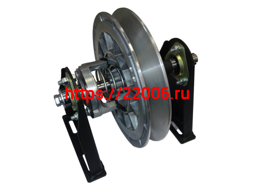 Диск реверса мотобуксировщика 2х опорный на подшипниках (посадка 25мм,) 280мм,
