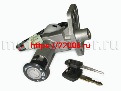 Замок зажигания RY 50 QT-13 Irbis Nirvana, Honling 125-5 /BM Galaxy Замок зажигания RY 50 QT-13 Irbis Nirvana, Honling 125-5 /BM Galaxy