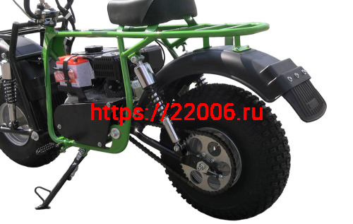 Мотоцикл СКАУТ САФАРИ 3LE- 9  BIGFOOT (ФАРА, ЭЛ.СТ. перед. и задн. подв., 9 лс KP230PRO, РЕДУКТОР) фото 3