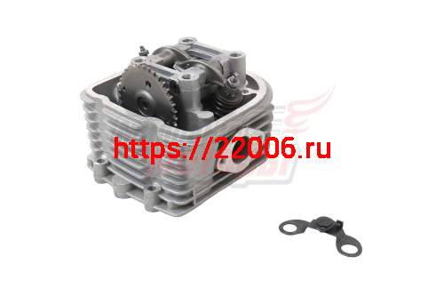 Головка цилиндра 4х такт. дв.153QMI (53,0мм,125см3) (d=23/27,h=73мм)в сборе (клапаны,пруж.,распредв)