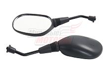 Зеркала (017) пласт. d=10 (в уп. 50 пар)