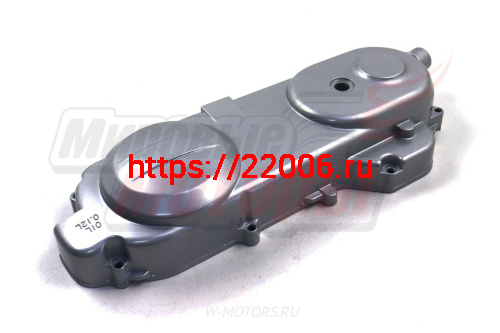 Крышка картера левая (вариатора) (139QMB) голая R12" серебристая фото 2