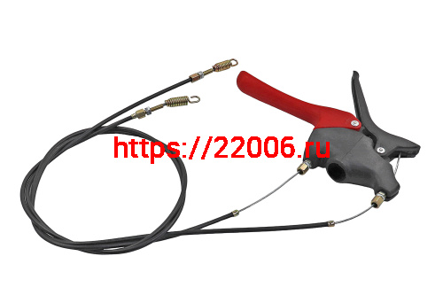 Ручка троса сцепления (сдвоенная) переднего и заднего ходов в сборе с тросами для МБ фото 2