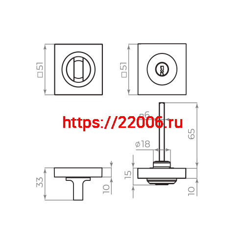Ручка поворотная Ajax (Аякс) с фиксацией ключом BK6.FIX.JK BL-24 черный фото 2 Ручка поворотная Ajax (Аякс) с фиксацией ключом BK6.FIX.JK BL-24 черный фото 2