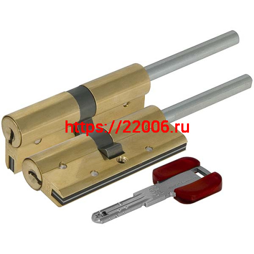 Цилиндровый механизм Cisa (Чиза) под вертушку (дл. шток) RS3 ОL3S7-07.66 (60 мм/25+10+25), ЛАТУНЬ Цилиндровый механизм Cisa (Чиза) под вертушку (дл. шток) RS3 ОL3S7-07.66 (60 мм/25+10+25), ЛАТУНЬ