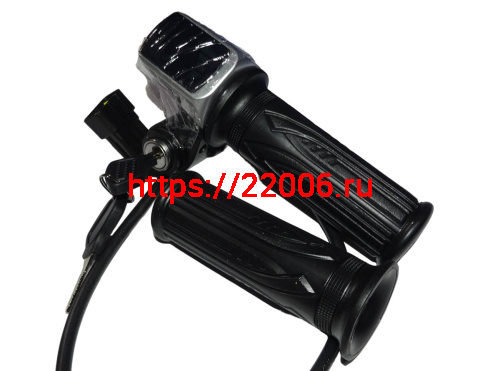 Ручка газа + ручка левая ATV RATCHET 36W (27) колодка папа Евро 7к фото 3