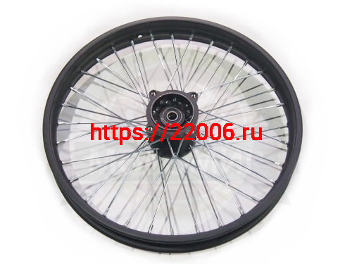 Обод 17" передний спицы 1,6-17 (ПИТ-БАЙК) Fighter125,TTR125сс, KAYO125-160с в сборе, ось D15 мм Обод 17" передний спицы 1,6-17 (ПИТ-БАЙК) Fighter125,TTR125сс, KAYO125-160с в сборе, ось D15 мм