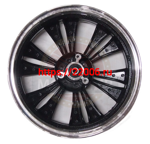 Обод 13" передний литой,  диск. тормоз скутер  ARC (047) фото 3