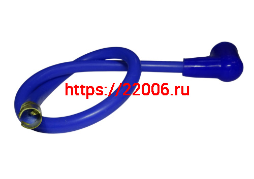Колпачок в/в с проводом СИЛИКОН L = 40см.(Буран под новую катушку, доп. + наконечник, колпачок) фото 2 Колпачок в/в с проводом СИЛИКОН L = 40см.(Буран под новую катушку, доп. + наконечник, колпачок) фото 2