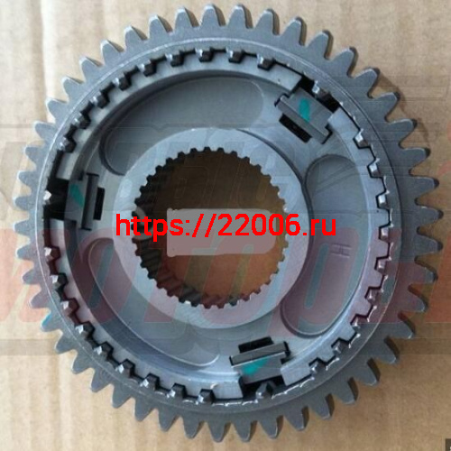 Муфта синхронизатора КПП 1-2 передачи MK Cross, Emgrand EC7, 47 шлицов (3170112003)
