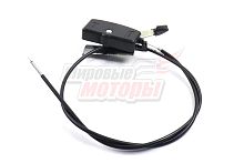 Трос газа МБ, МК в сборе с ручкой универсальй (Каскад)